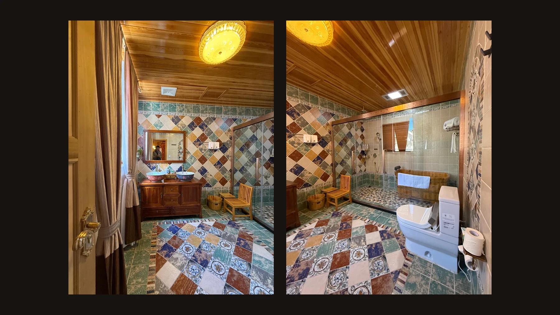 Small-space Stitching — 2 source photos